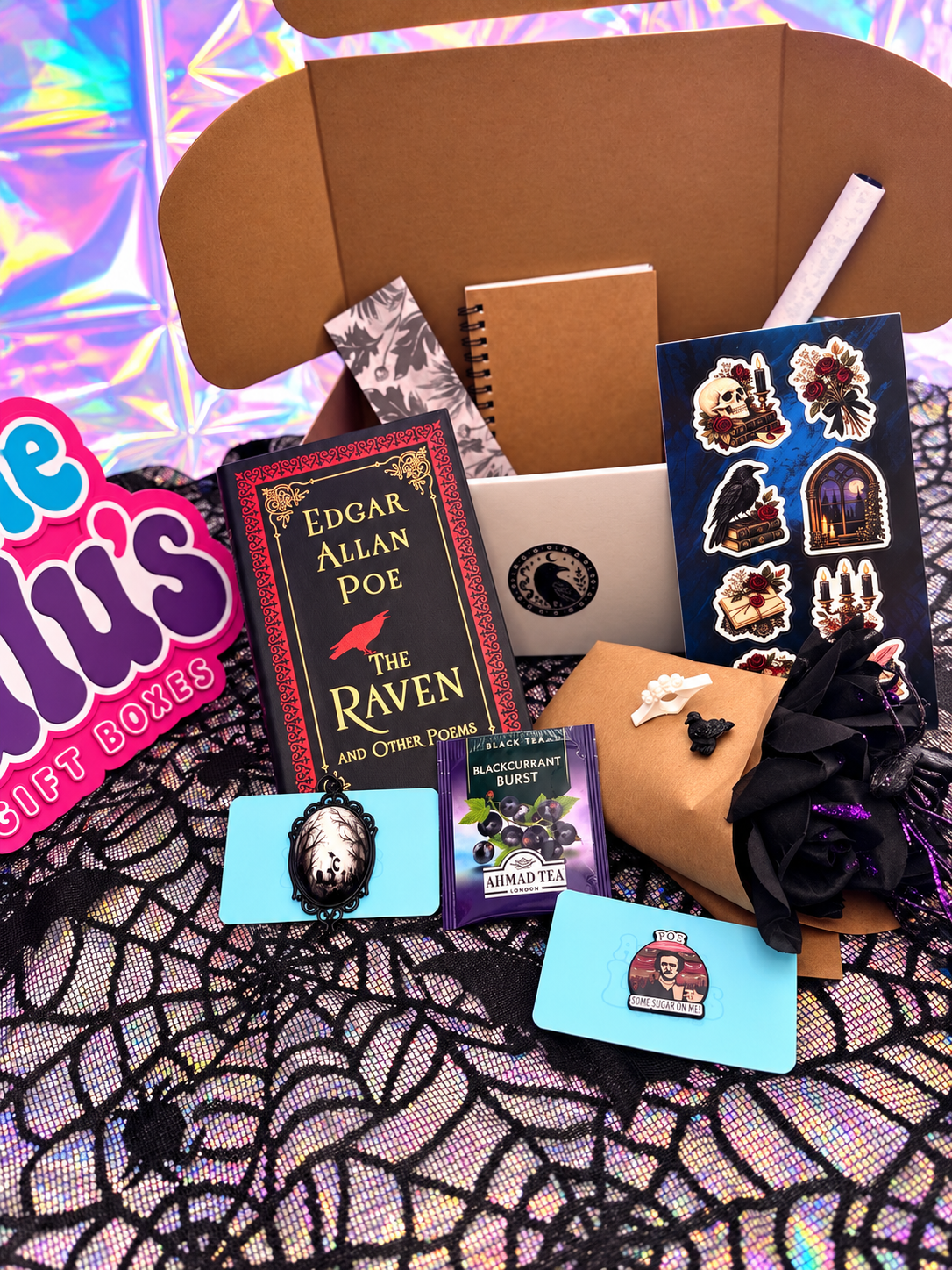 Edgar Allan Poe Curated Book Box