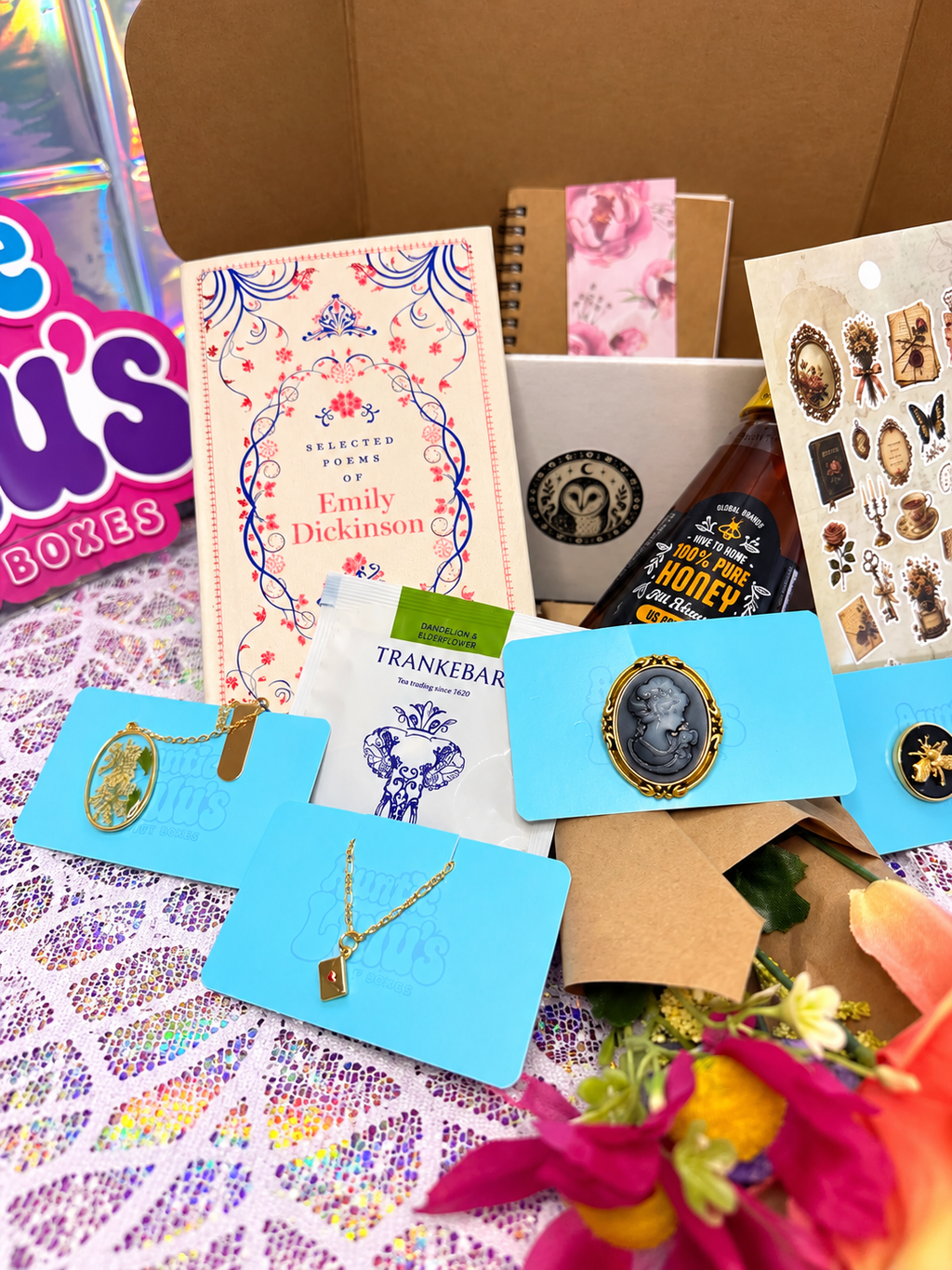 Emily Dickinson Curated Book Box