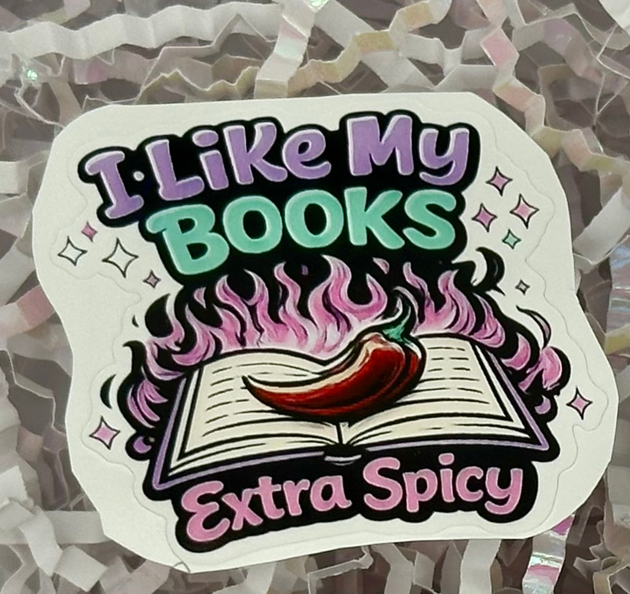 Spicy Book Stickers Individual
