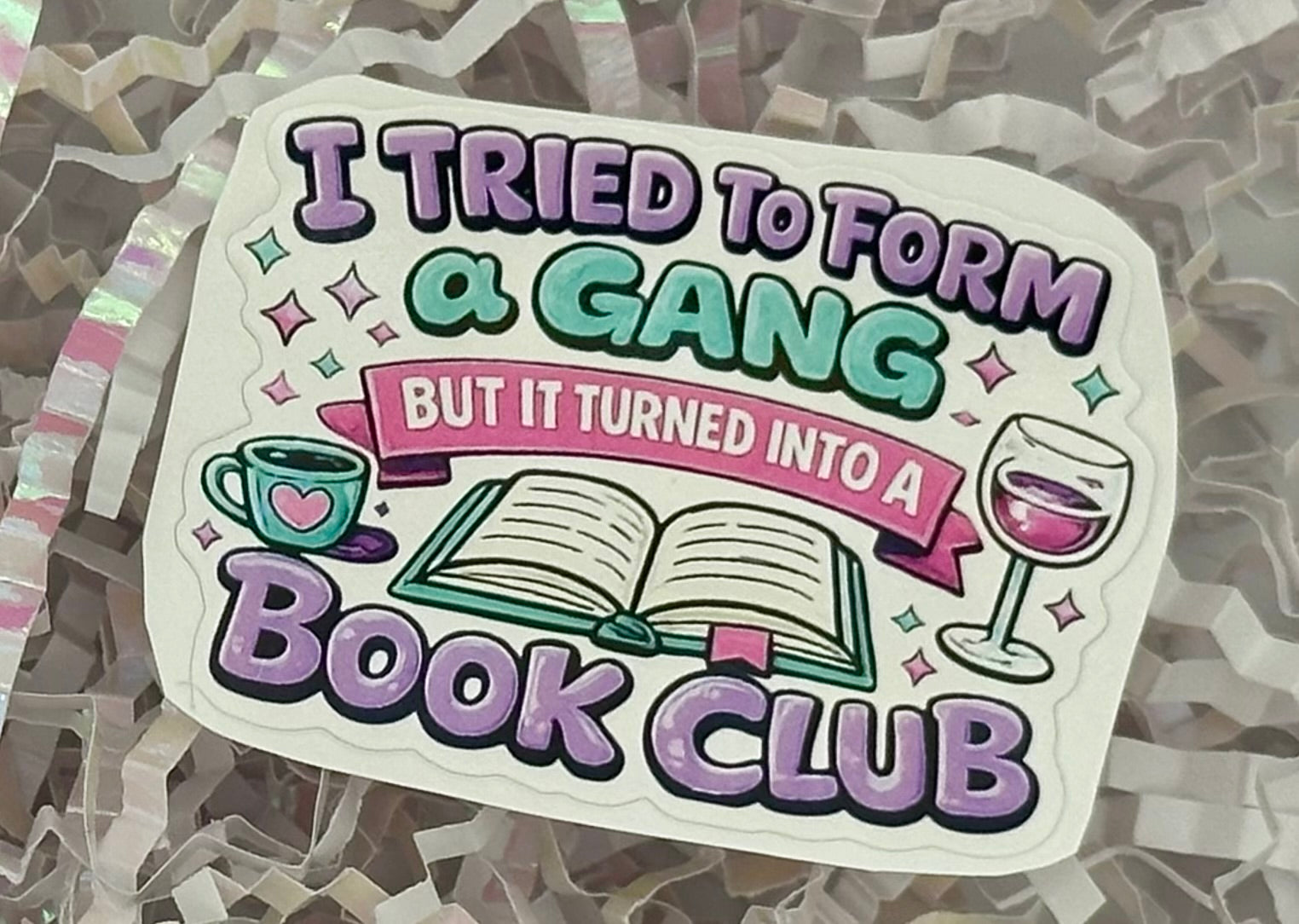 Book Club Stickers Individual