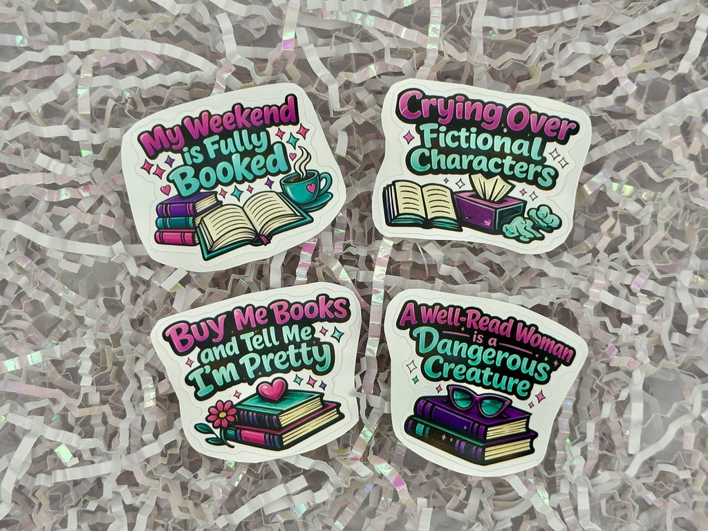 Bookish Stickers Individual