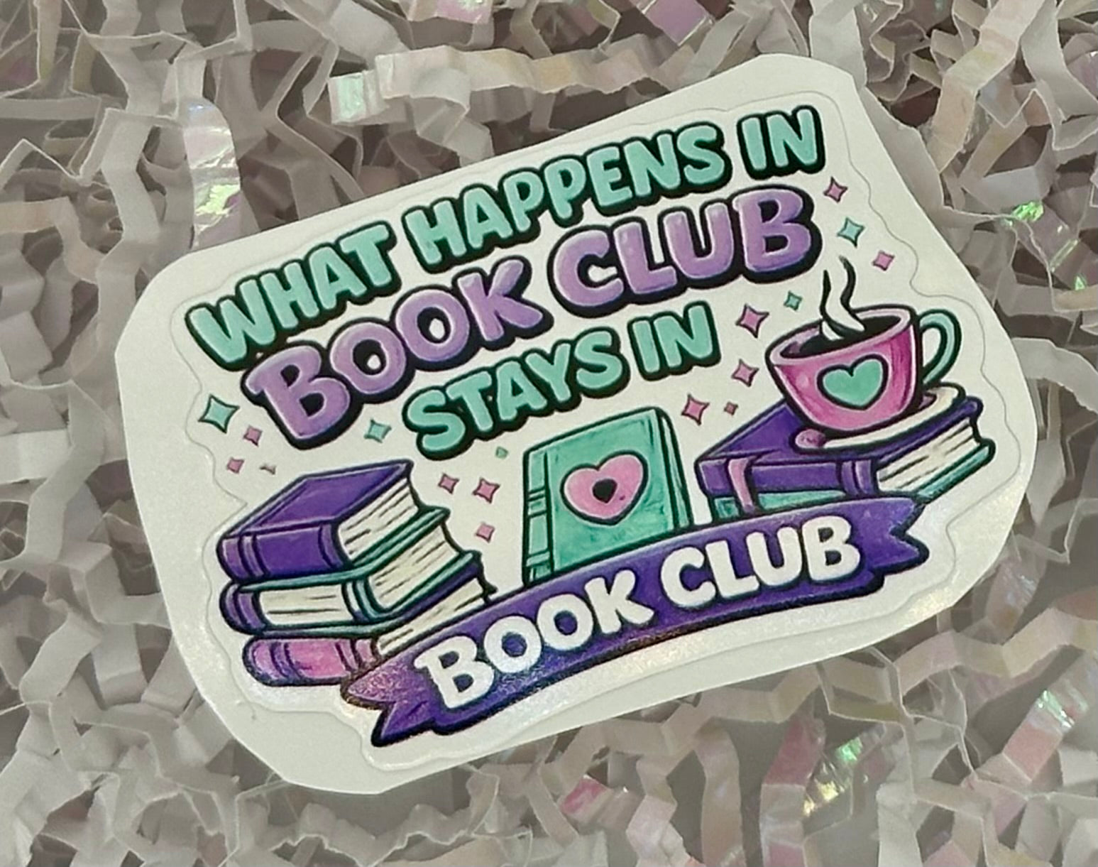 Book Club Stickers Individual