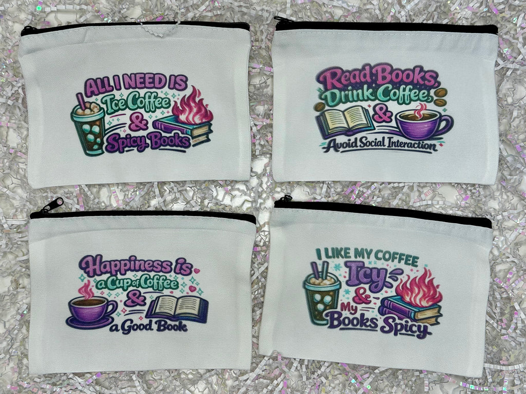Coffee & Book Pouches