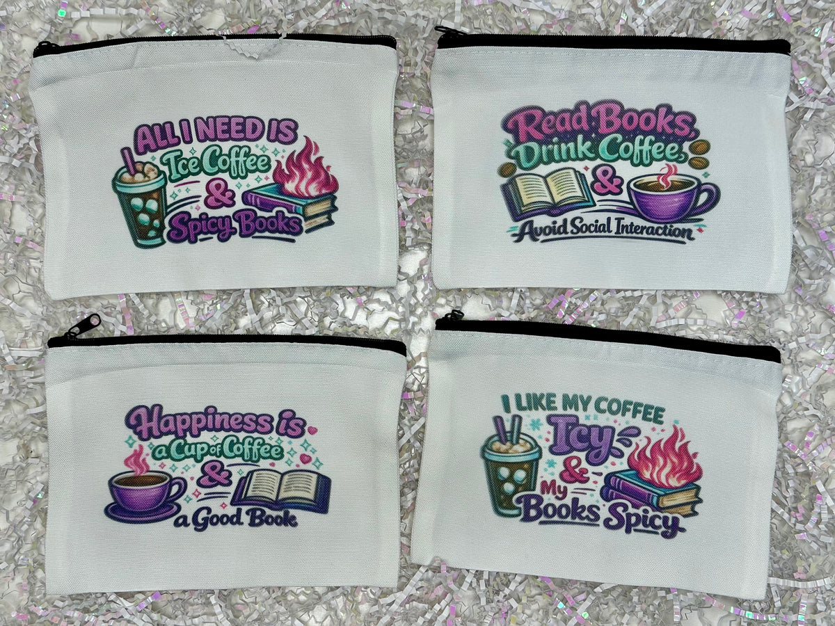 Coffee & Book Pouches