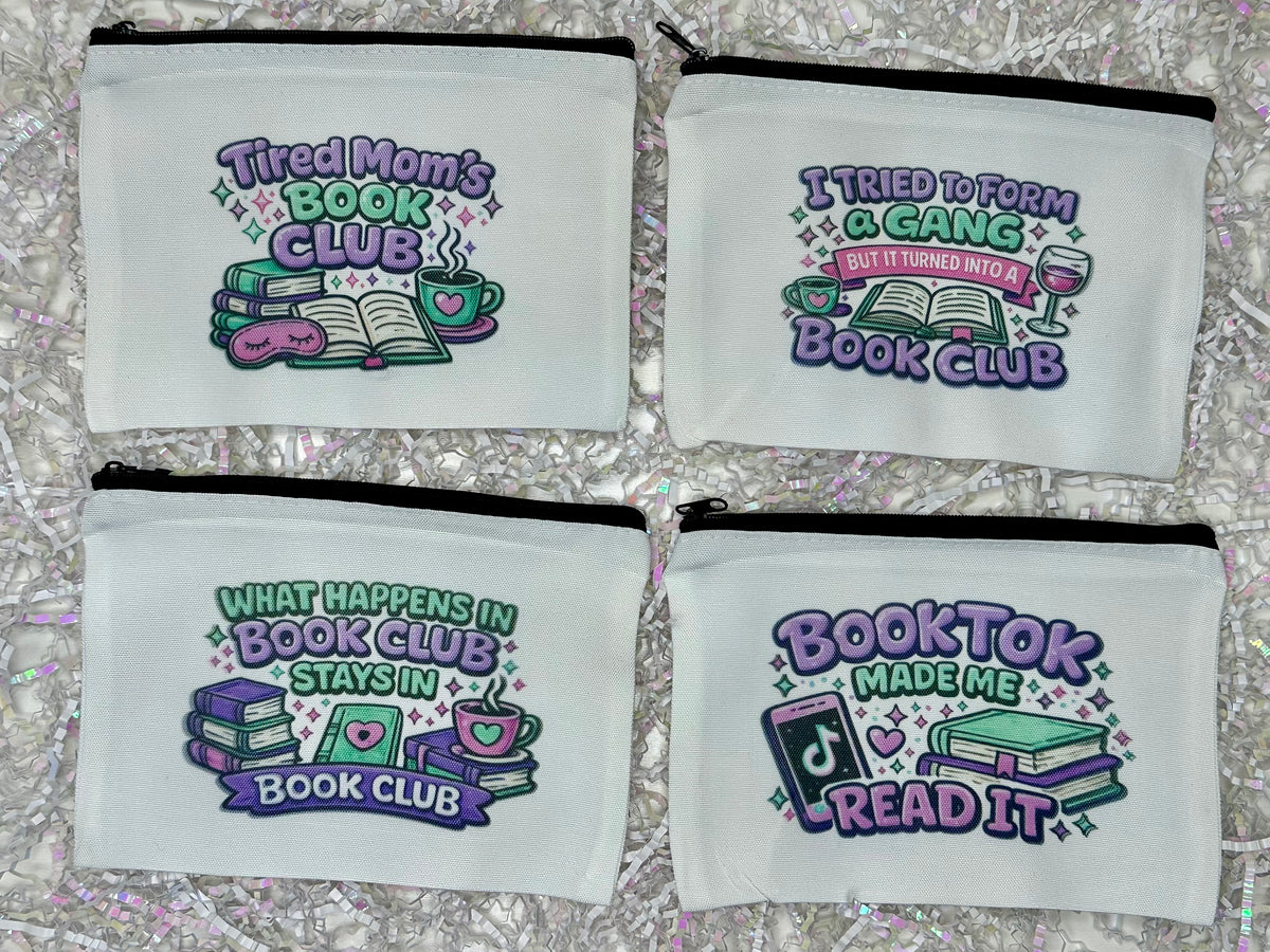 Book Club Pouches