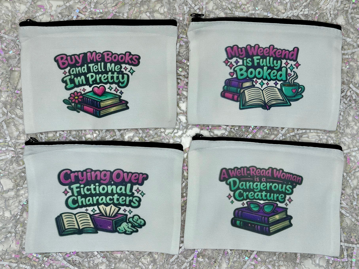 Bookish Pouches