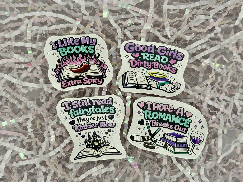 Spicy Book Stickers Individual